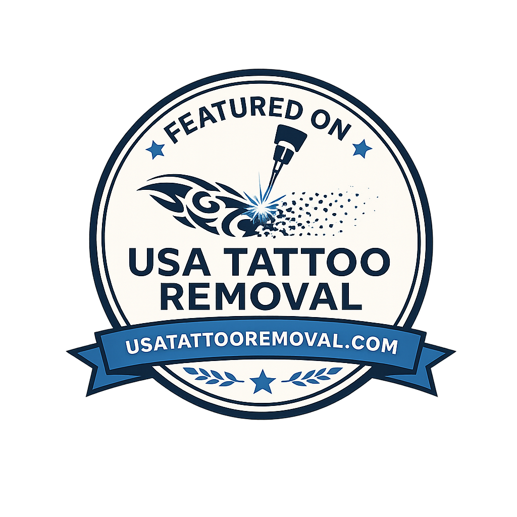 USA Tattoo Removal Award Badge